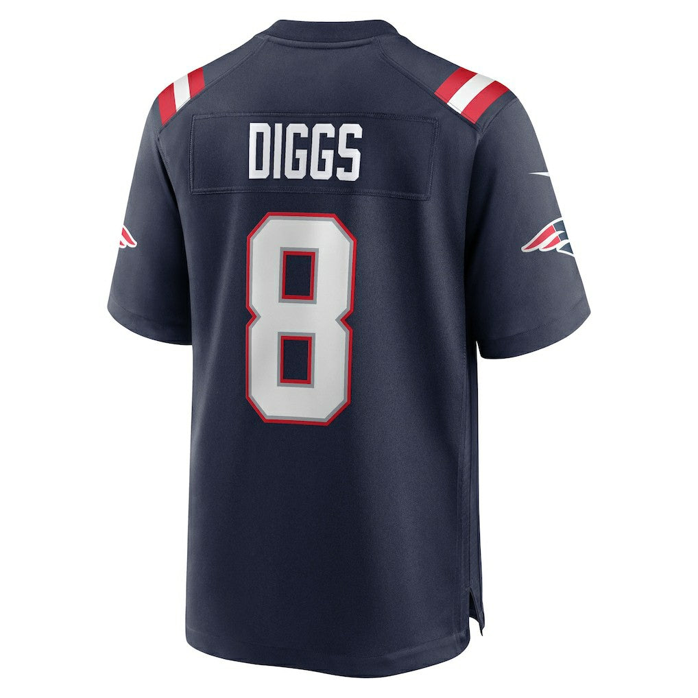 NFL Stefon Diggs New England Patriots Game Jersey - Navy