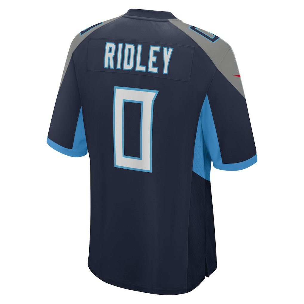 Calvin Ridley Tennessee Titans Game Player Jersey Navy