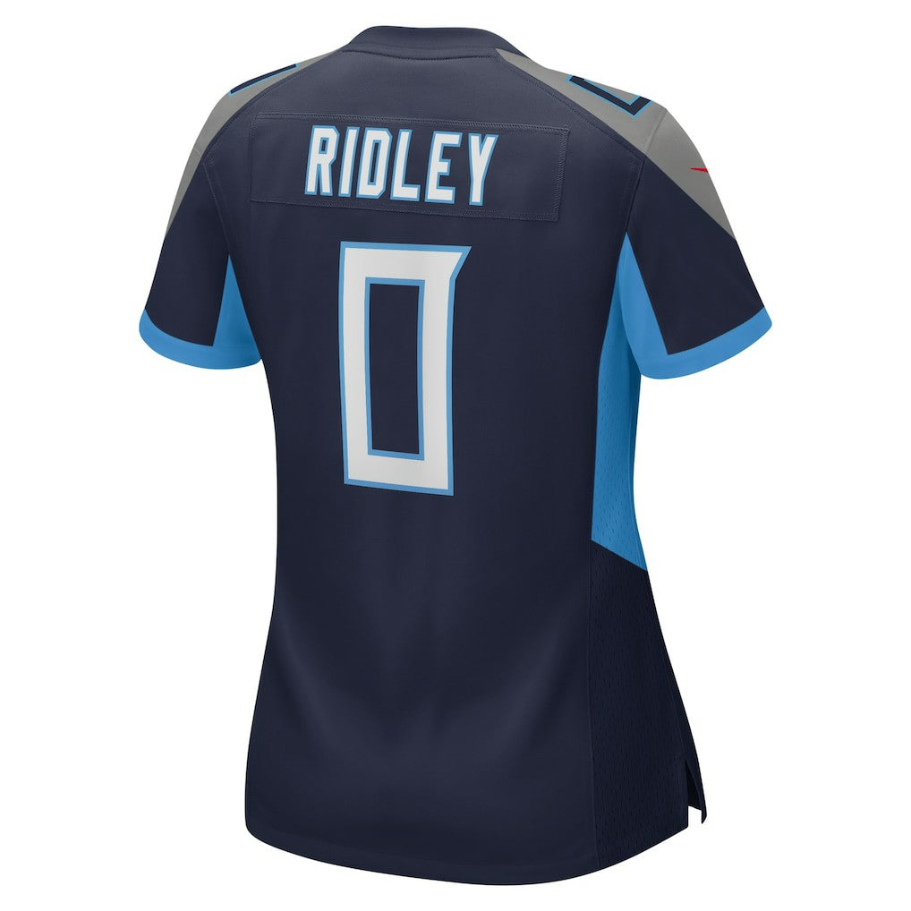 Calvin Ridley Tennessee Titans Women's Game Player Jersey Navy