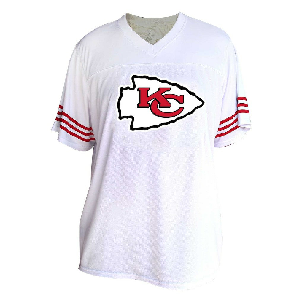 Patrick Mahomes Kansas City Chiefs Women's Plus Size Fashion Jersey White