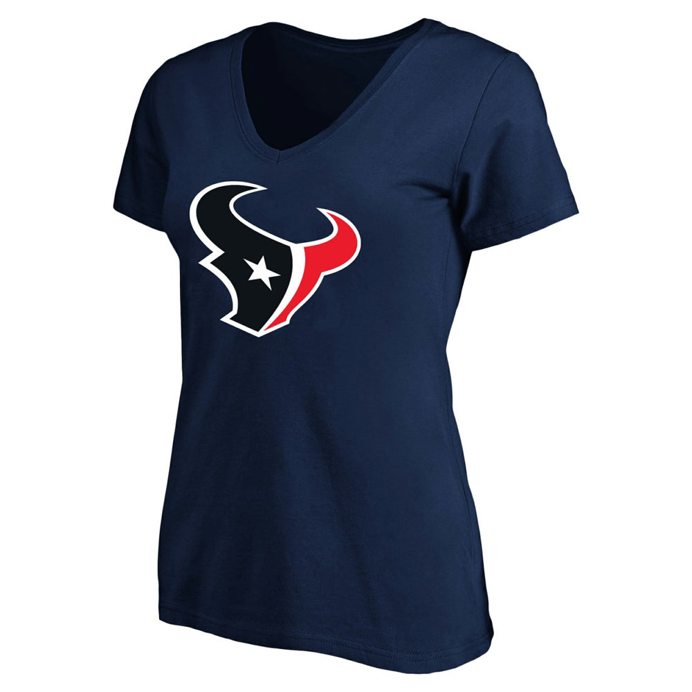 C.J. Stroud Houston Texans Women's Plus Size Fair Catch Name & Number Scoop Neck T-Shirt Navy