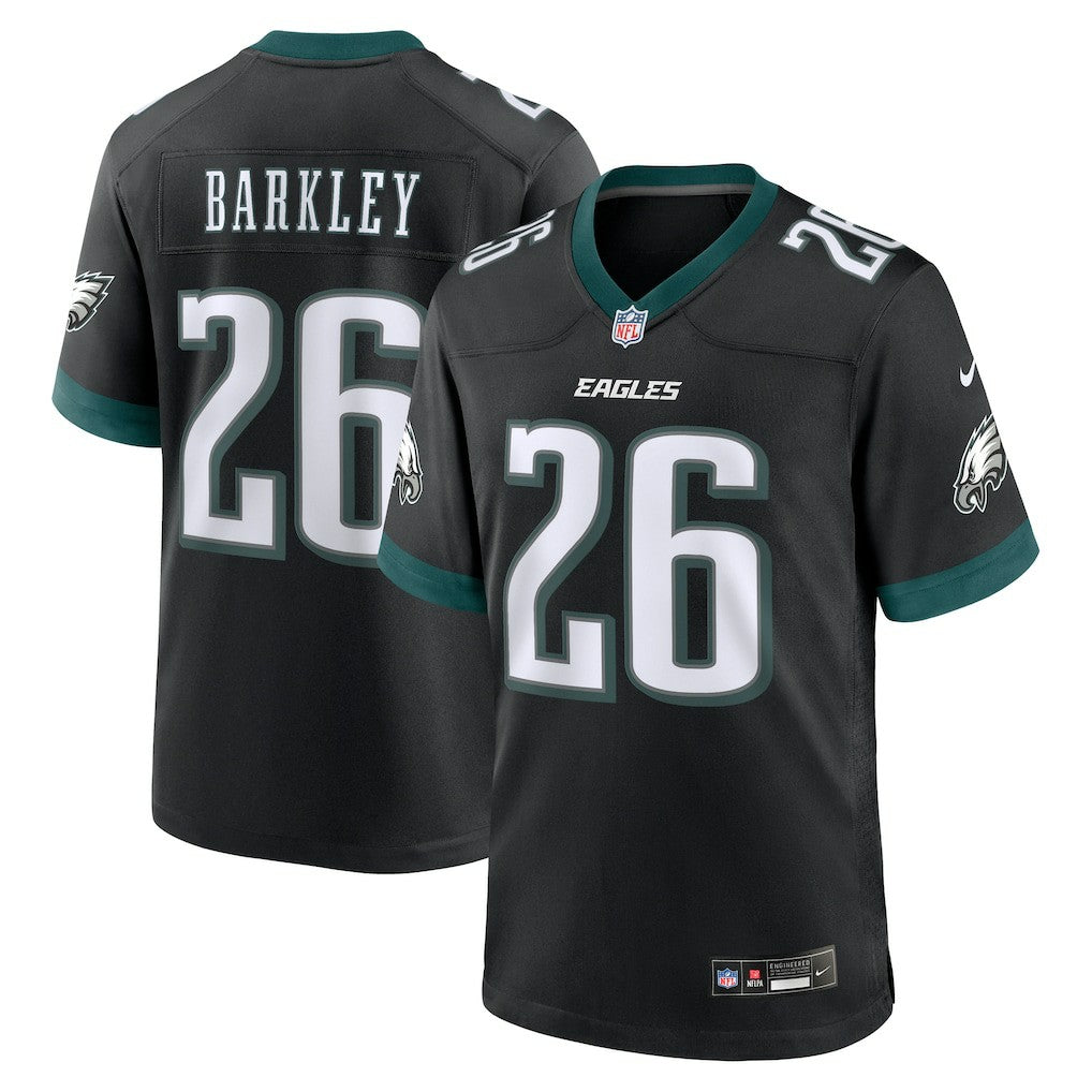 Saquon Barkley Philadelphia Eagles Alternate Game Jersey Black