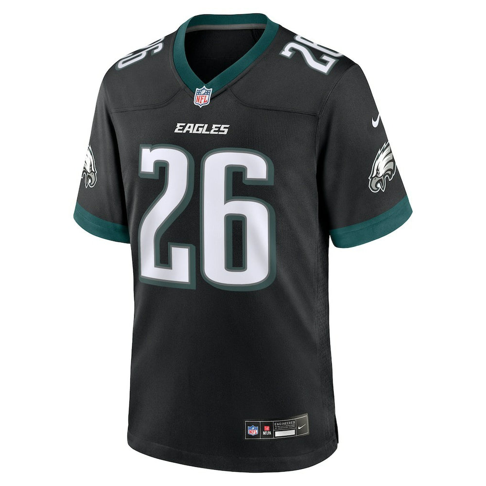 Saquon Barkley Philadelphia Eagles Alternate Game Jersey Black