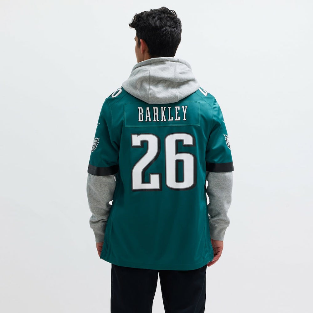 Saquon Barkley Philadelphia Eagles Game Player Jersey Midnight Green