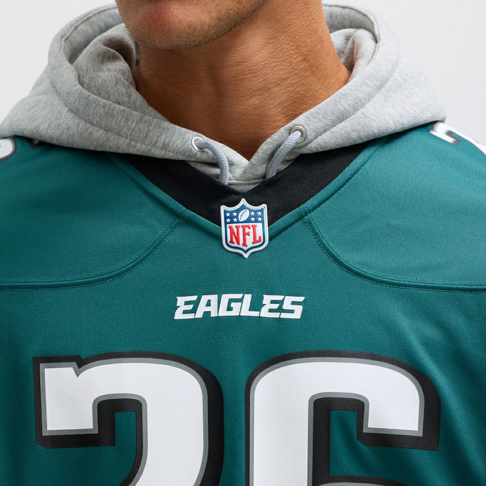 Saquon Barkley Philadelphia Eagles Game Player Jersey Midnight Green