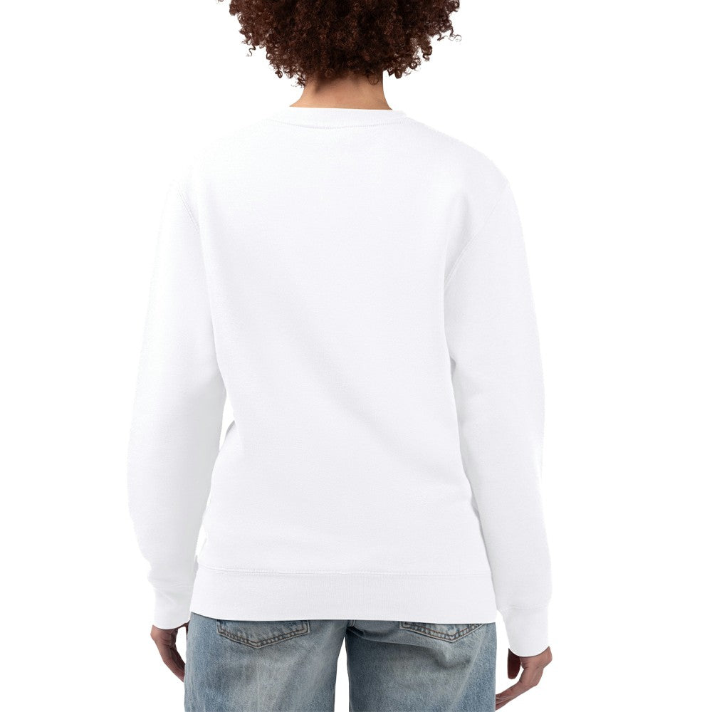 New York Mets G-III 4Her by Carl Banks Women's Team Logo Fleece Pullover Sweatshirt - White Pullover
