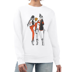 San Francisco Giants G-III 4Her by Carl Banks Women's Baseball Girls Fleece Pullover Sweatshirt - White Pullover