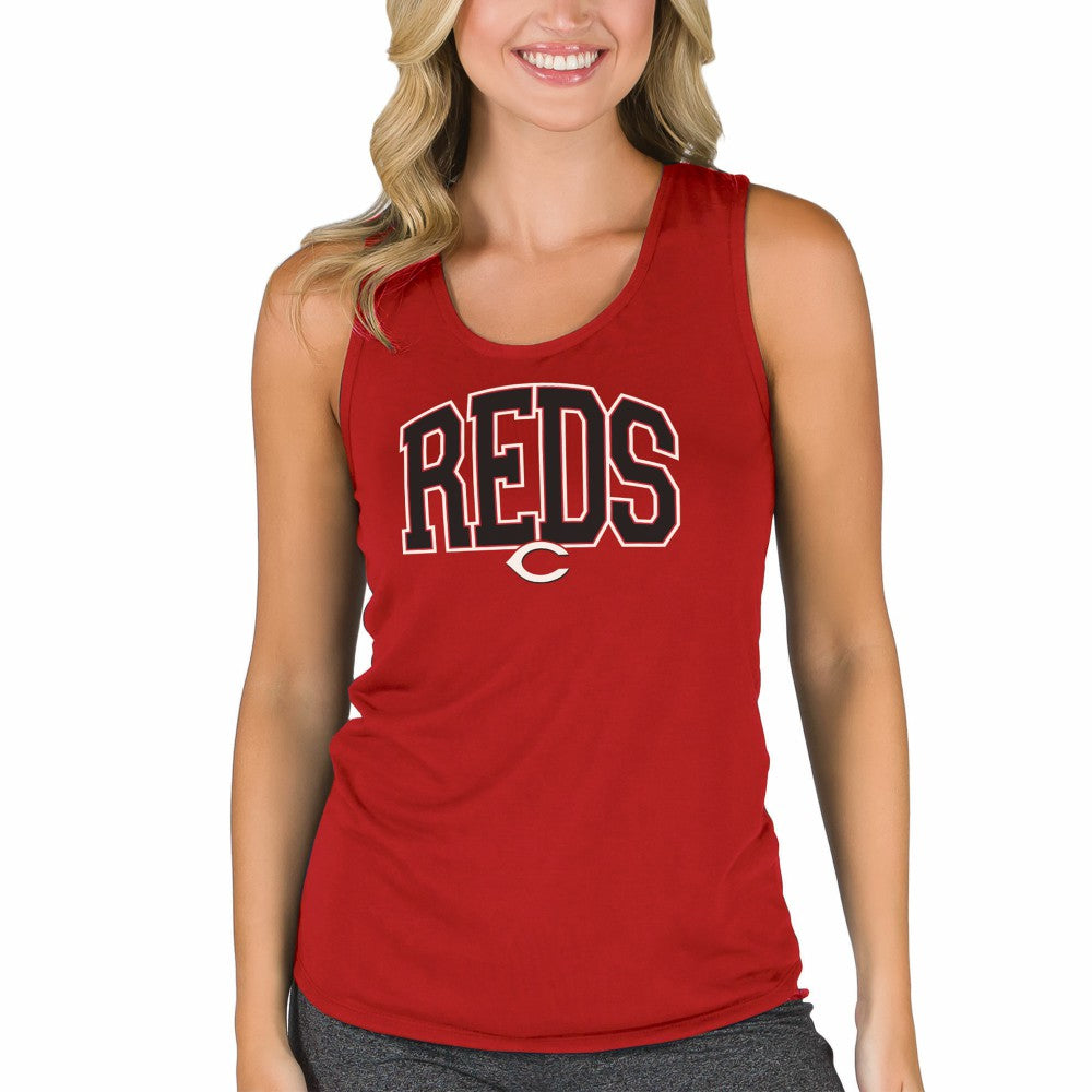Cincinnati Reds Concepts Sport Women's Marathon Racerback Tank Top - Red Tanks