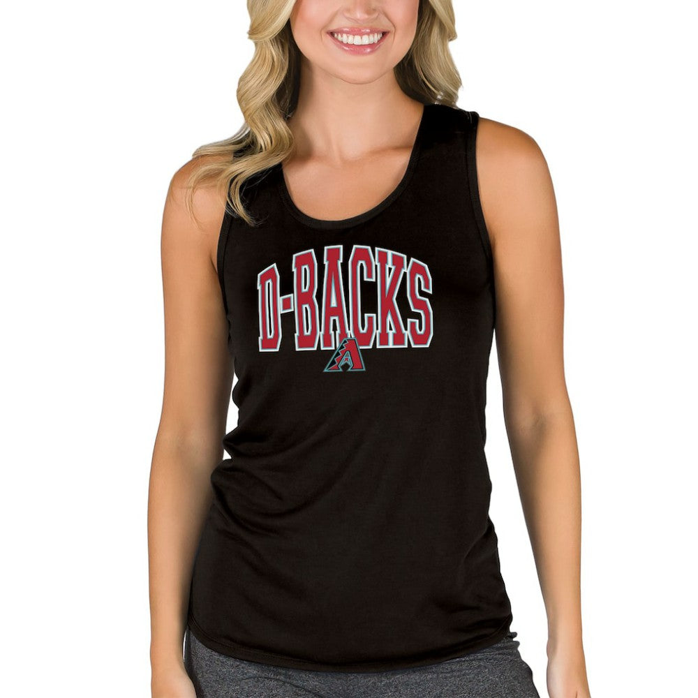 Arizona Diamondbacks Concepts Sport Women's Marathon Racerback Tank Top - Black Tanks