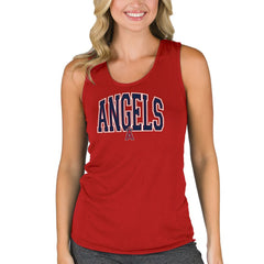 Los Angeles Angels Concepts Sport Women's Marathon Racerback Tank Top - Red Tanks