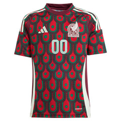 Mexico National Team Youth 2024 Home Replica Custom Jersey Green shop