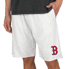 Boston Red Sox Concepts Sport Mainstream Terry Tri-Blend Shorts - Oatmeal Shorts