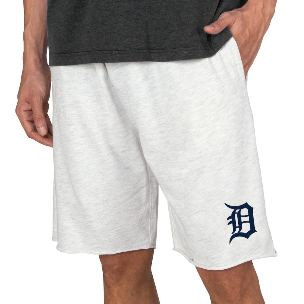 Detroit Tigers Concepts Sport Mainstream Terry Tri-Blend Shorts - Oatmeal Shorts