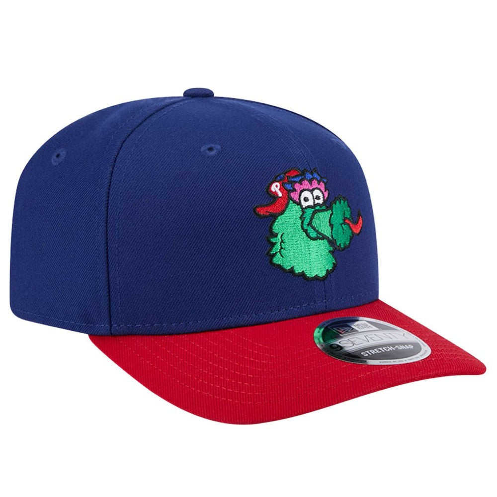 Philadelphia Phillies New Era Two-Tone Phanatic 9SEVENTY Stretch-Snap Hat - Royal Hats