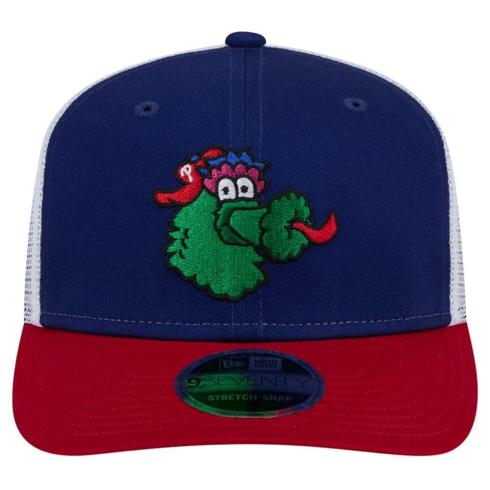 Philadelphia Phillies New Era Phanatic 9SEVENTY Trucker Snapback Hat - Royal Hats