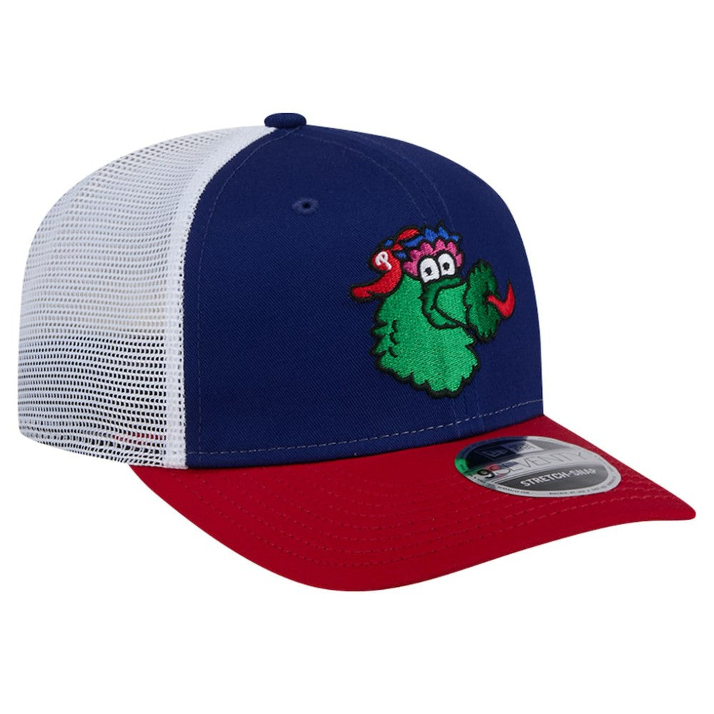 Philadelphia Phillies New Era Phanatic 9SEVENTY Trucker Snapback Hat - Royal Hats