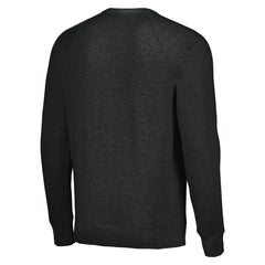 Houston Texans Homage Unisex Color Rush Crest Tri-Blend Pullover Sweatshirt Charcoal
