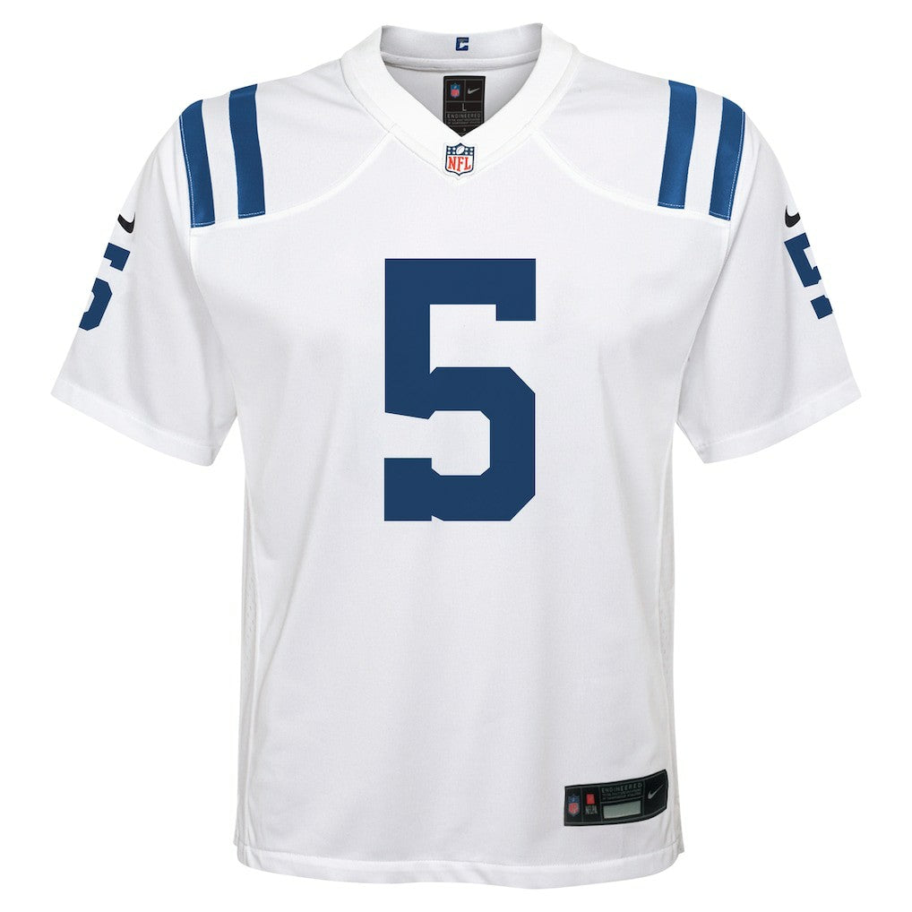 Indianapolis Colts Youth Game Jersey White
