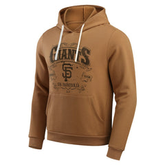 San Francisco Giants Darius Rucker Collection by Fanatics Camp Fleece Pullover Hoodie  - Tan Hoodies