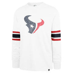 Houston Texans '47 Gridiron Premier Brex Long Sleeve T-Shirt White