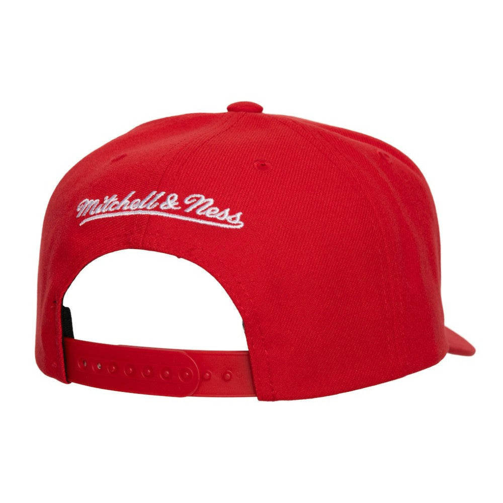 NHL Calgary Flames Mitchell & Ness Core Team Ground Pro Adjustable Hat - Red
