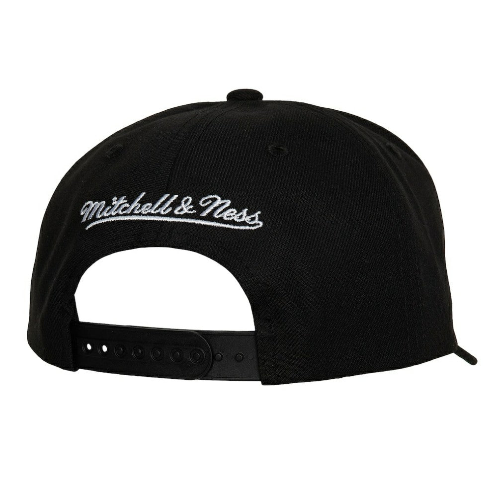NHL Carolina Hurricanes Mitchell & Ness Core Team Ground Pro Adjustable Hat - Black
