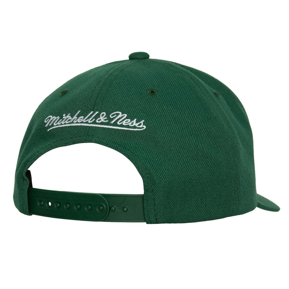 NHL Minnesota Wild Mitchell & Ness Core Team Ground Pro Adjustable Hat - Green