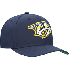 NHL Nashville Predators Mitchell & Ness Core Team Ground Pro Adjustable Hat - Navy