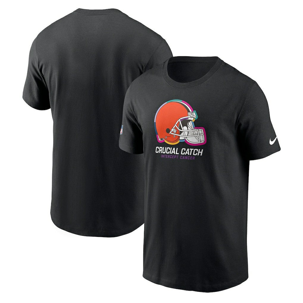 Cleveland Browns Youth 2024 NFL Crucial Catch T-Shirt Black