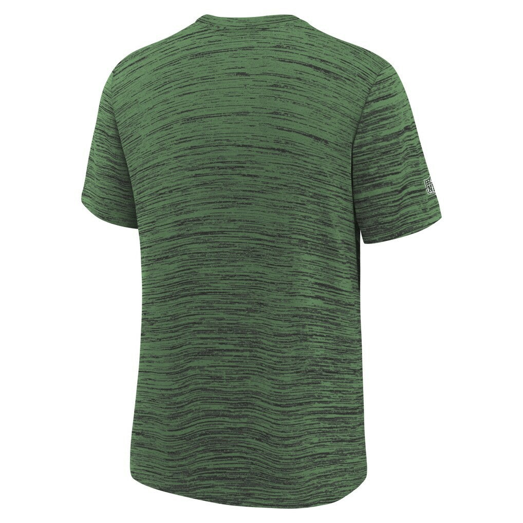 New York Jets Youth Sideline Velocity Performance T-Shirt Green