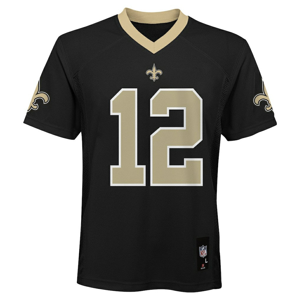 Chris Olave New Orleans Saints Youth Replica Player Jersey Black