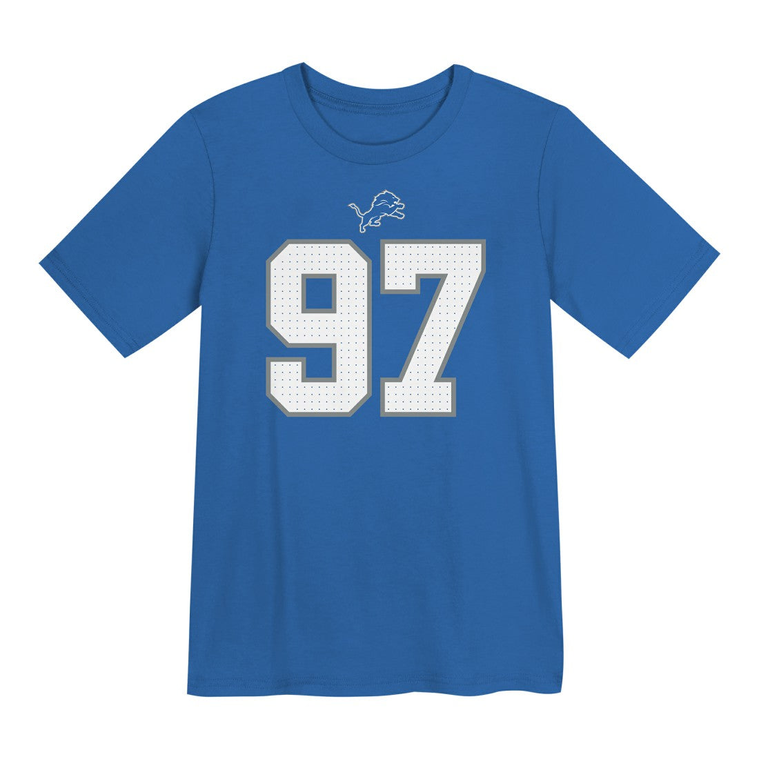 Aidan Hutchinson Detroit Lions Preschool Player Name & Number T-Shirt Blue
