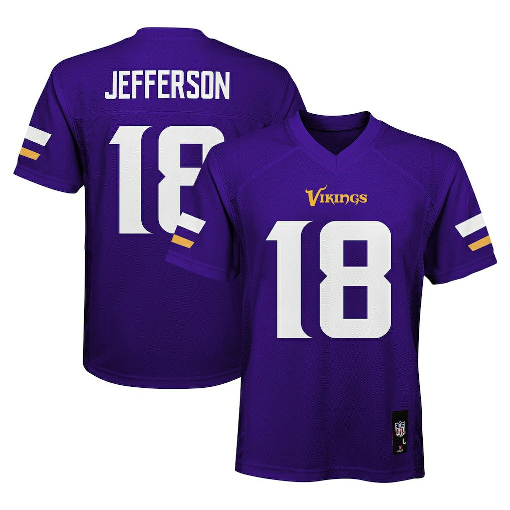 NFL Justin Jefferson Minnesota Vikings Preschool Replica Player Jersey - Purple outlet