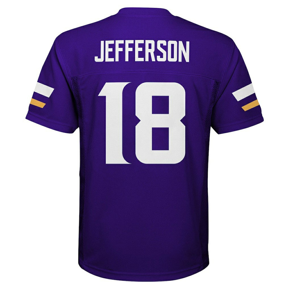 NFL Justin Jefferson Minnesota Vikings Preschool Replica Player Jersey - Purple outlet