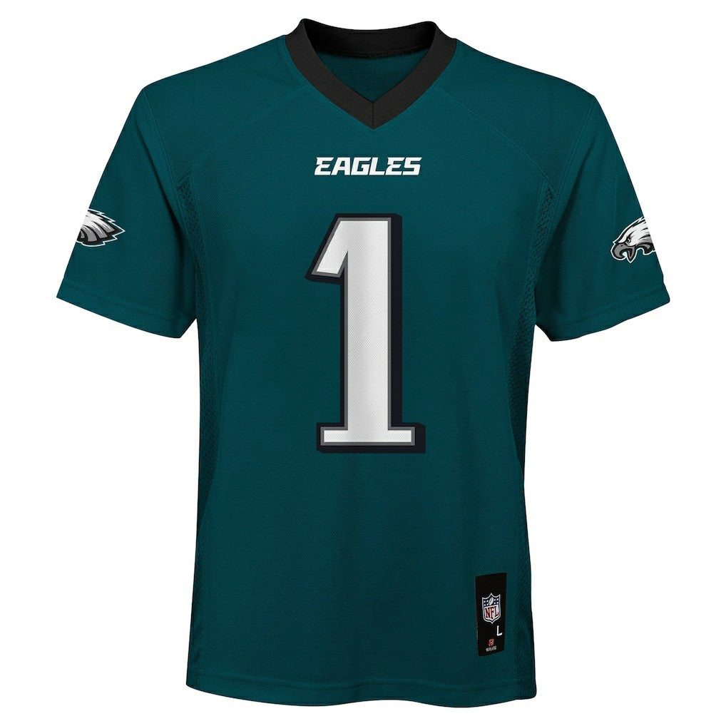 Jalen Hurts Philadelphia Eagles Preschool Replica Player Jersey Midnight Green