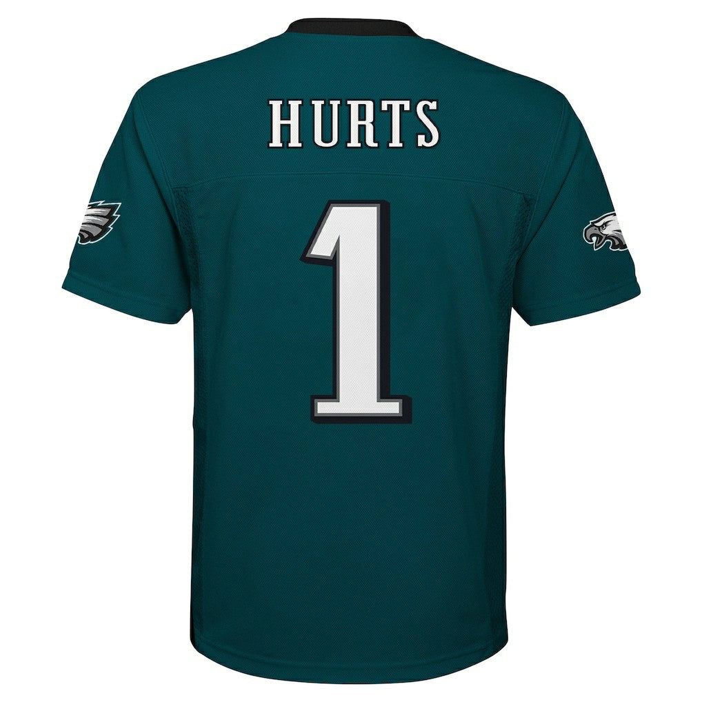 Jalen Hurts Philadelphia Eagles Preschool Replica Player Jersey Midnight Green