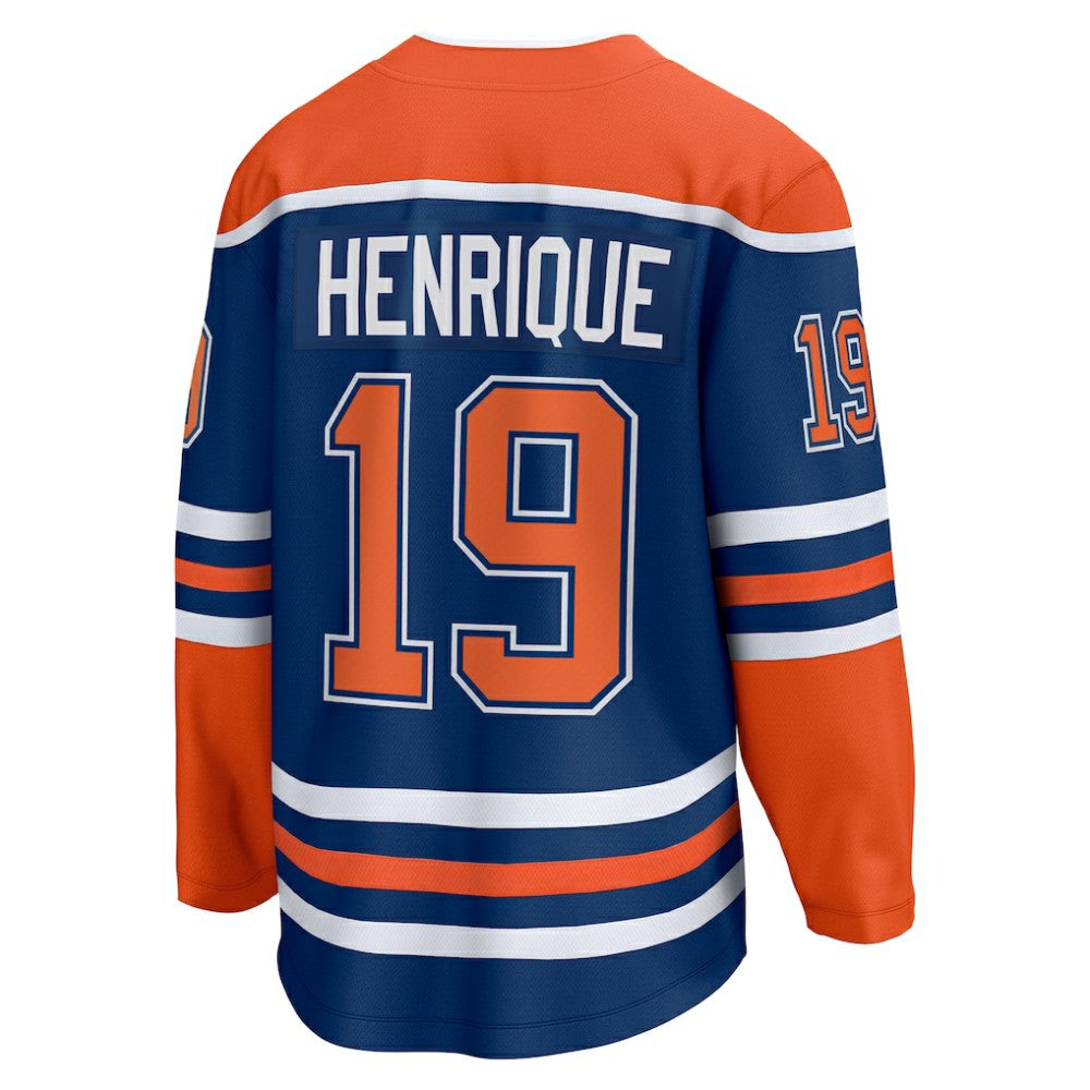 NHL Adam Henrique Edmonton Oilers Fanatics Home Breakaway Jersey - Royal