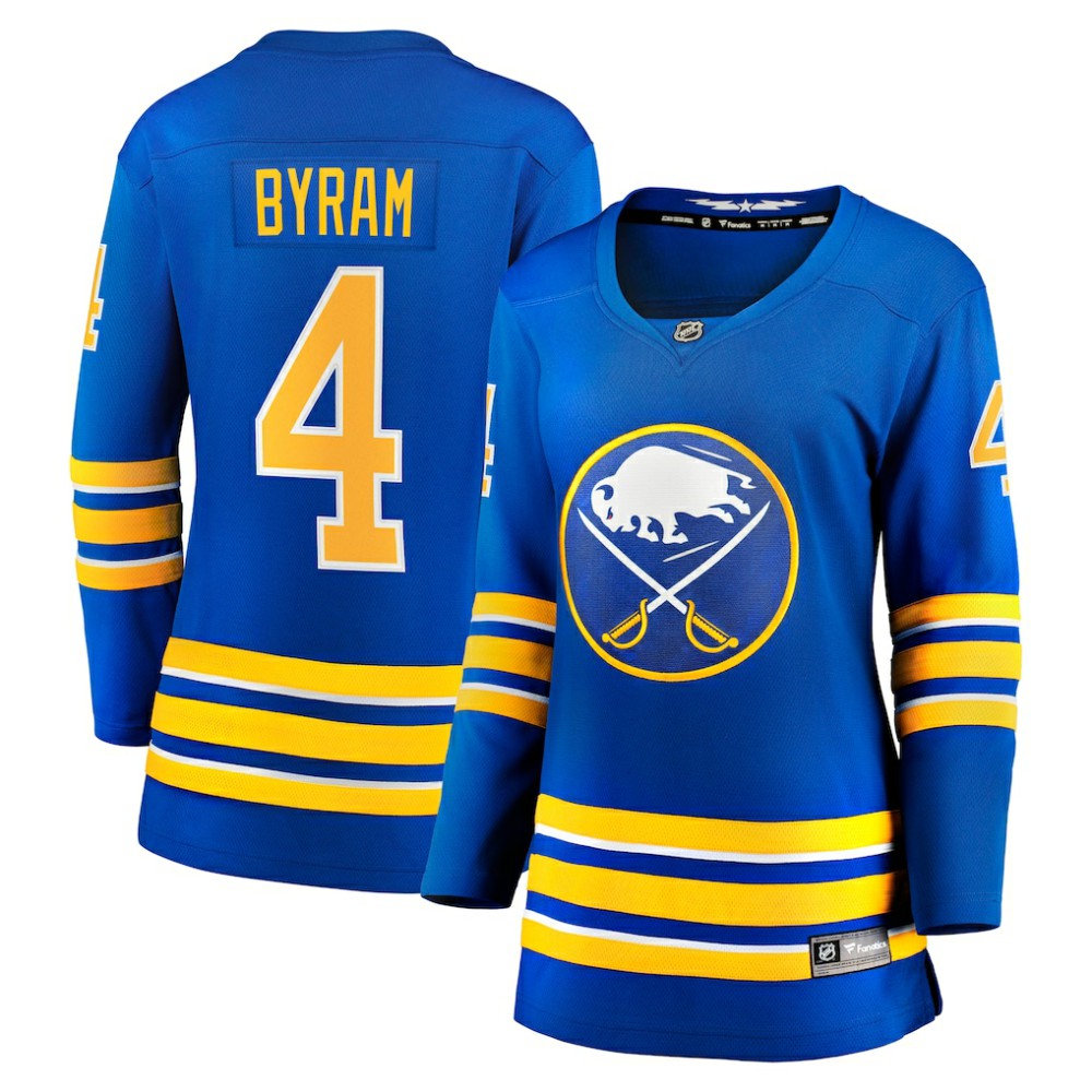 NHL Bowen Byram Buffalo Sabres Fanatics Women's Home Breakaway Player Jersey - Royal