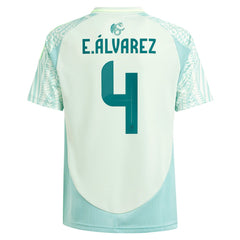Edson Alvarez Mexico National Team Youth 2024 Away Replica Player Jersey Green