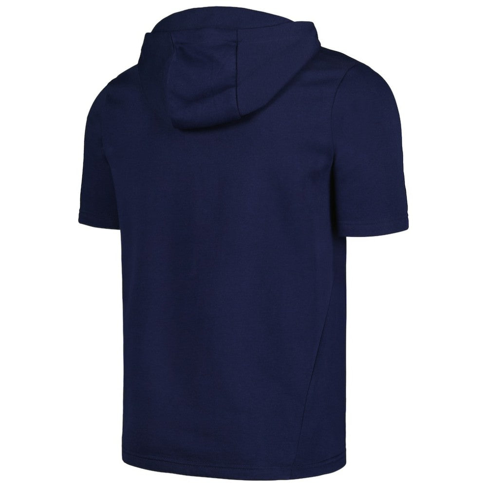 Minnesota Twins Levelwear Recruit Short Sleeve Full-Zip Hoodie - Navy Hoodies
