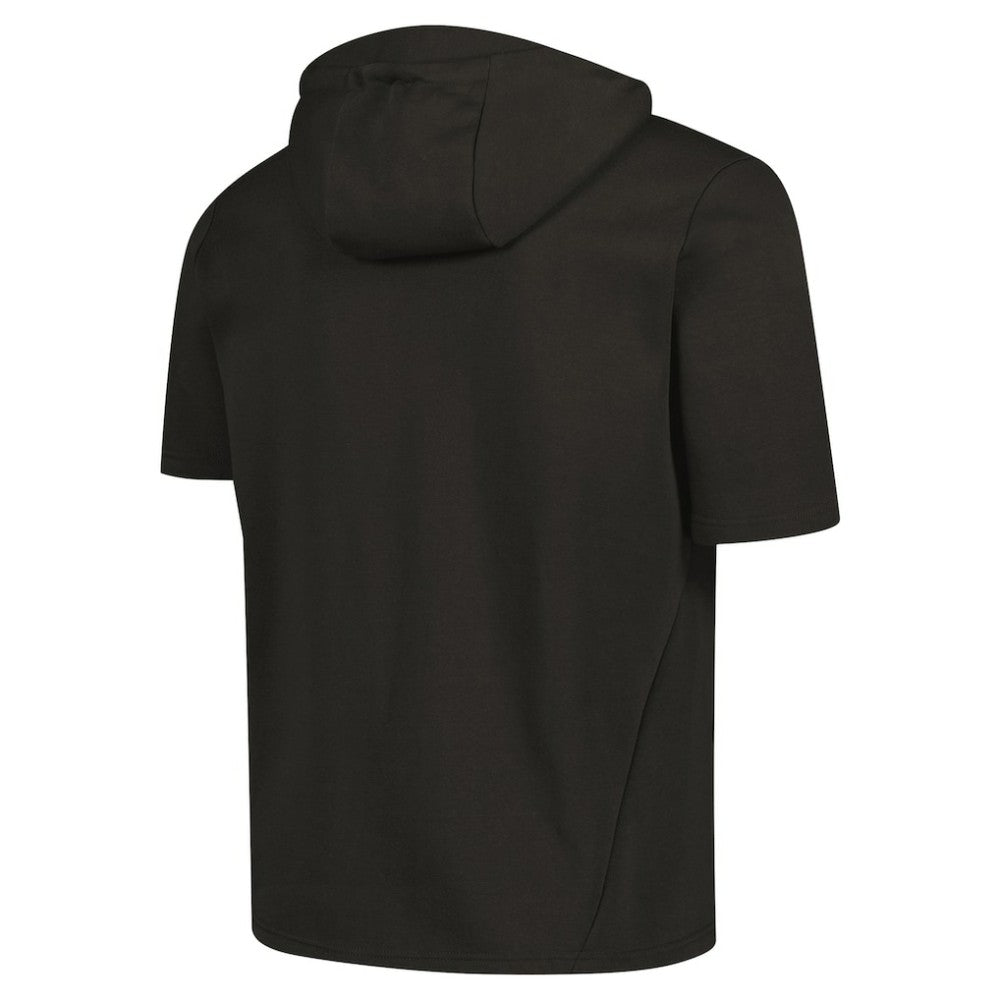 Arizona Diamondbacks Levelwear Recruit Short Sleeve Full-Zip Hoodie - Black Hoodies