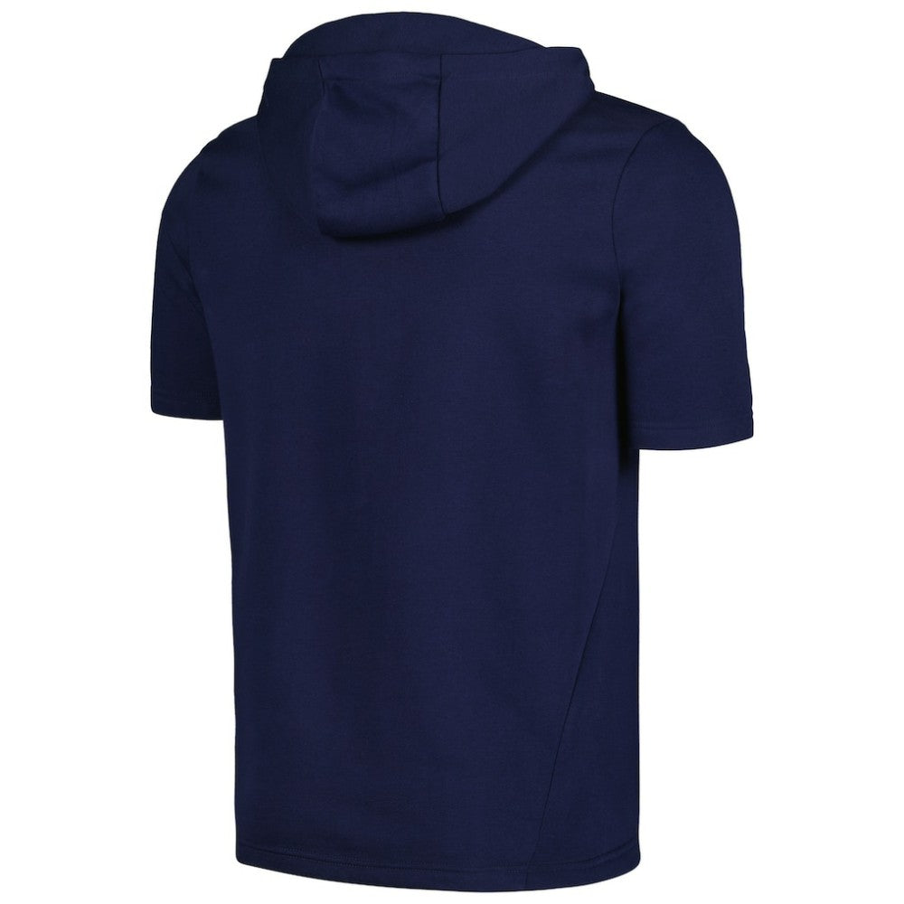 Detroit Tigers Levelwear Recruit Short Sleeve Full-Zip Hoodie - Navy Hoodies