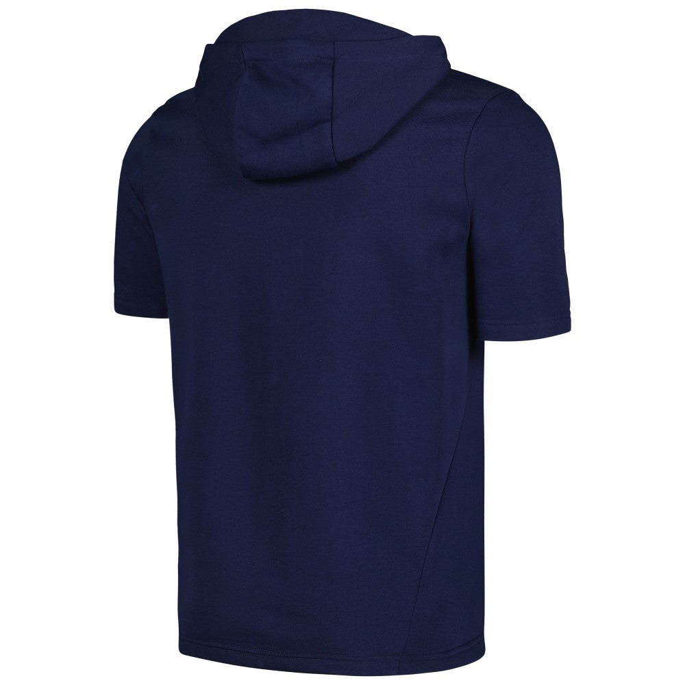 Cleveland Guardians Levelwear Recruit Short Sleeve Full-Zip Hoodie - Navy Hoodies