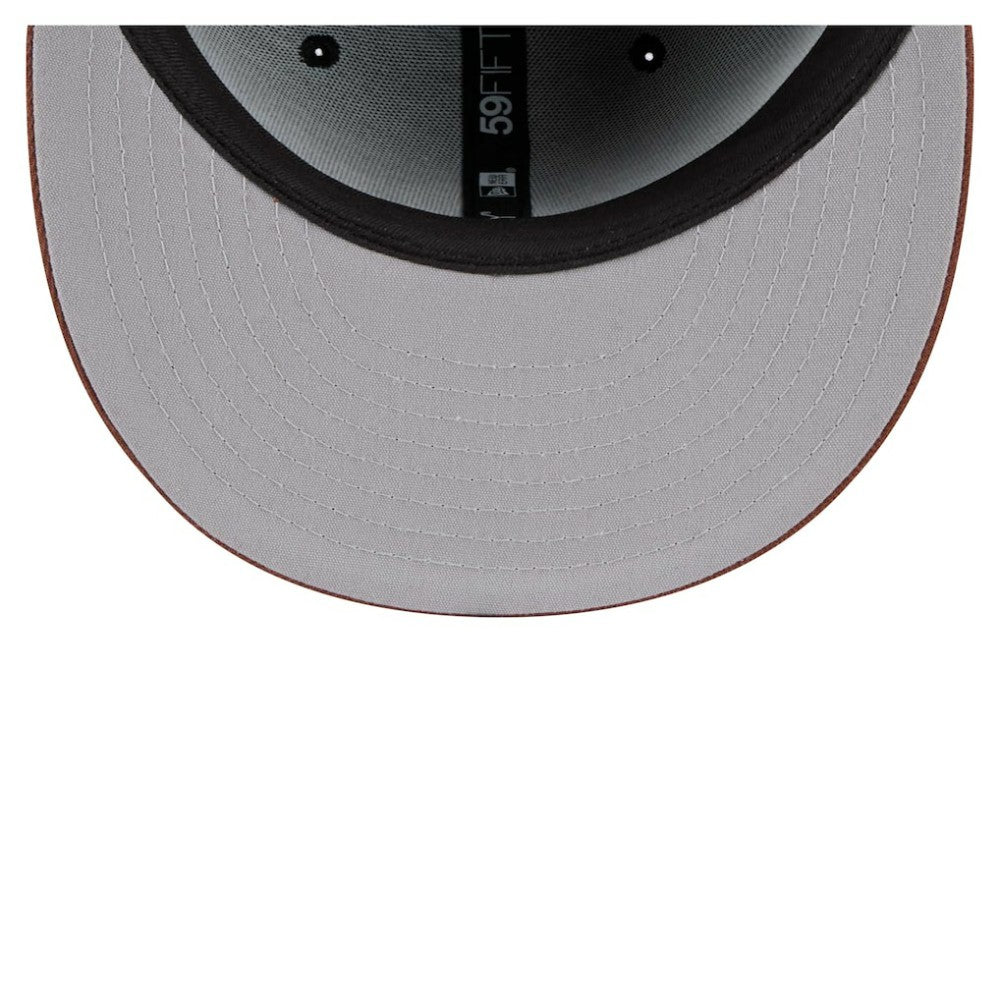 Chicago White Sox New Era Vintage Herringbone 59FIFTY Fitted Hat - Brown Hats