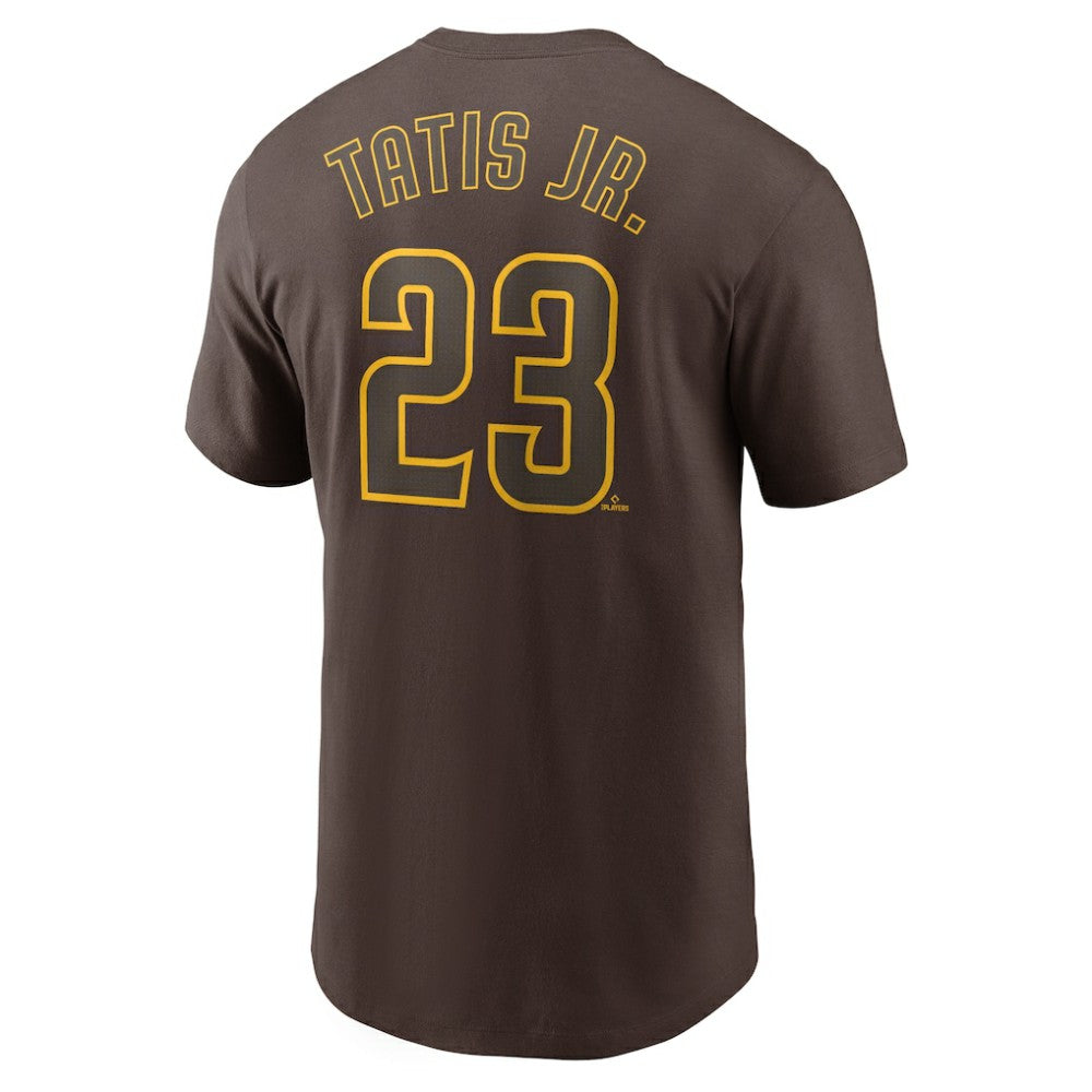 Fernando Tatis Jr. San Diego Padres Nike 2024 MLB World Tour Seoul Series Name & Number T-Shirt - Brown T-shirts