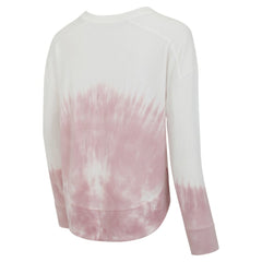 NHL Minnesota Wild Concepts Sport Women's Orchard Tie-Dye Long Sleeve Top - Pink/White