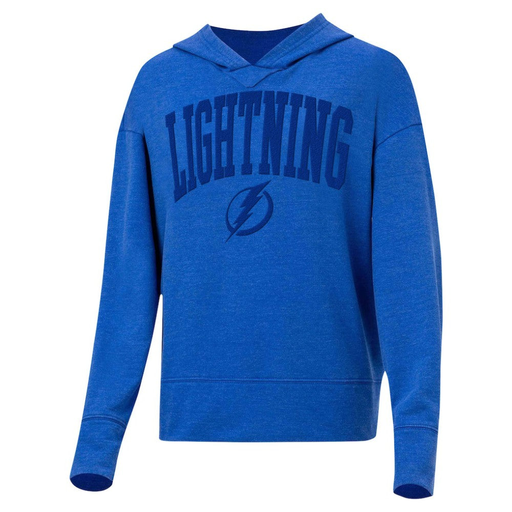 NHL Tampa Bay Lightning Concepts Sport Women's Volley Pullover Hoodie - Blue