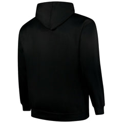 Carolina Panthers Big & Tall Fleece Pullover Hoodie Black