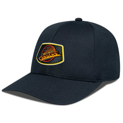 NHL Vancouver Canucks Levelwear Retro Skylight Zephyr Adjustable Hat - Black