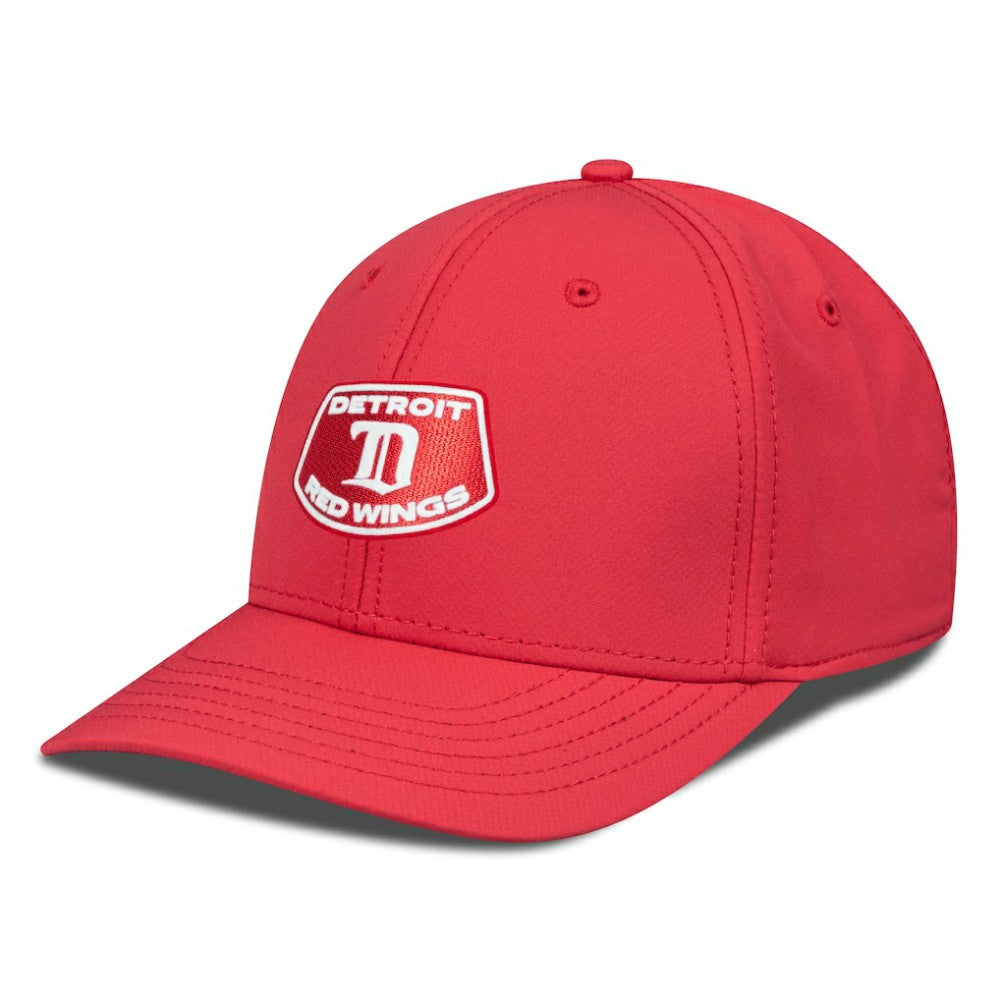 NHL Detroit Red Wings Levelwear Retro Skylight Rise Flex Hat - Red